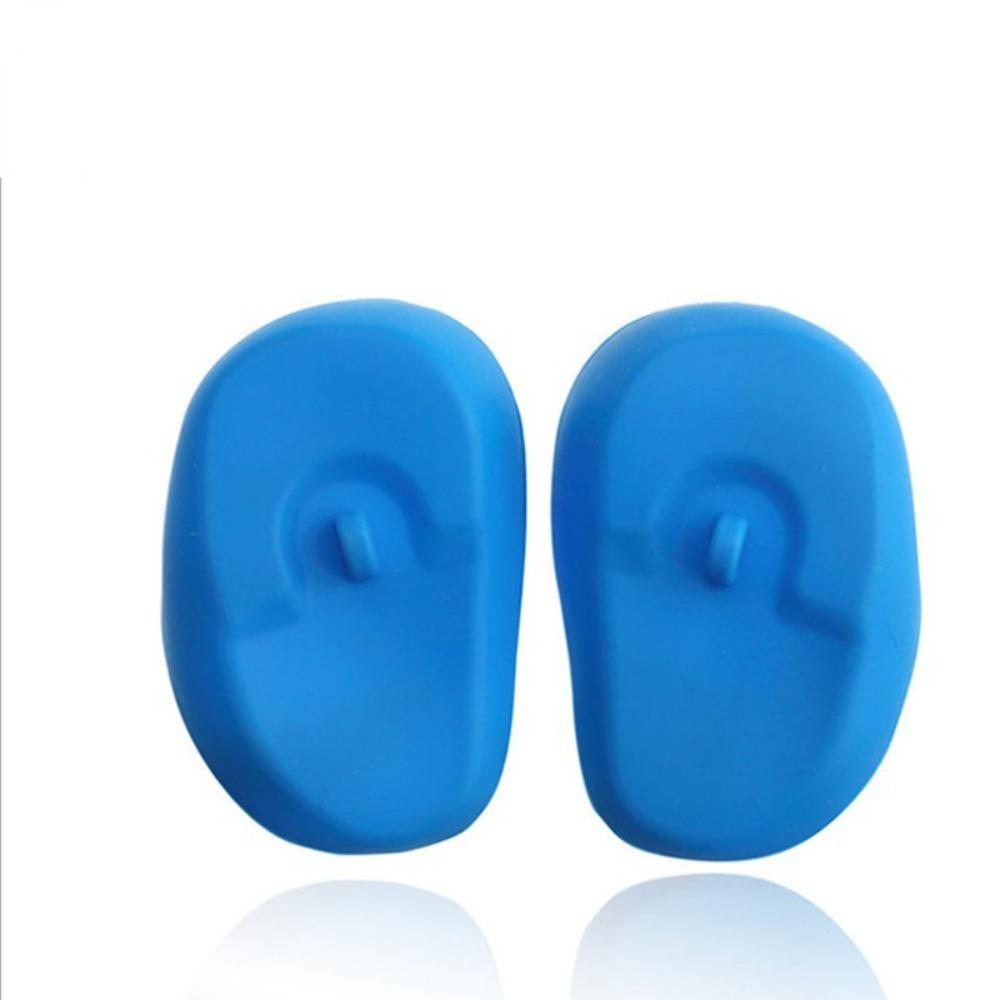 Color Waterproof Hair Salon Earmuffs Silicone Ear Cover Ear Protector Cover Hair Coloring Ear Cover
