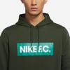Nike Sweatshirts Men's Green Hooded Moderate Other CT2012-335