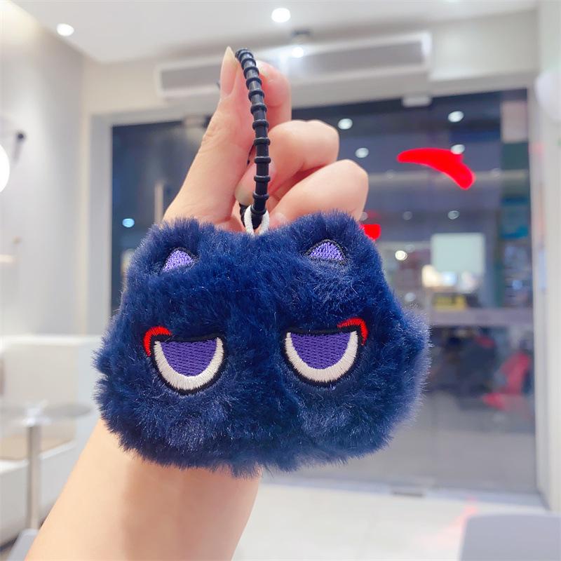 Capybara Plush Keychain - Adorable Cartoon Pendant Toy Gift for Kids