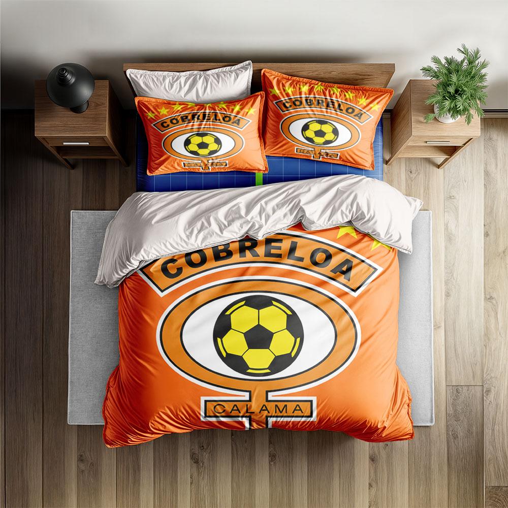 Club Deportes Cobresal Duvet Cover Set without sheet King Queen Double Full Twin Single Size Bed Linen Set