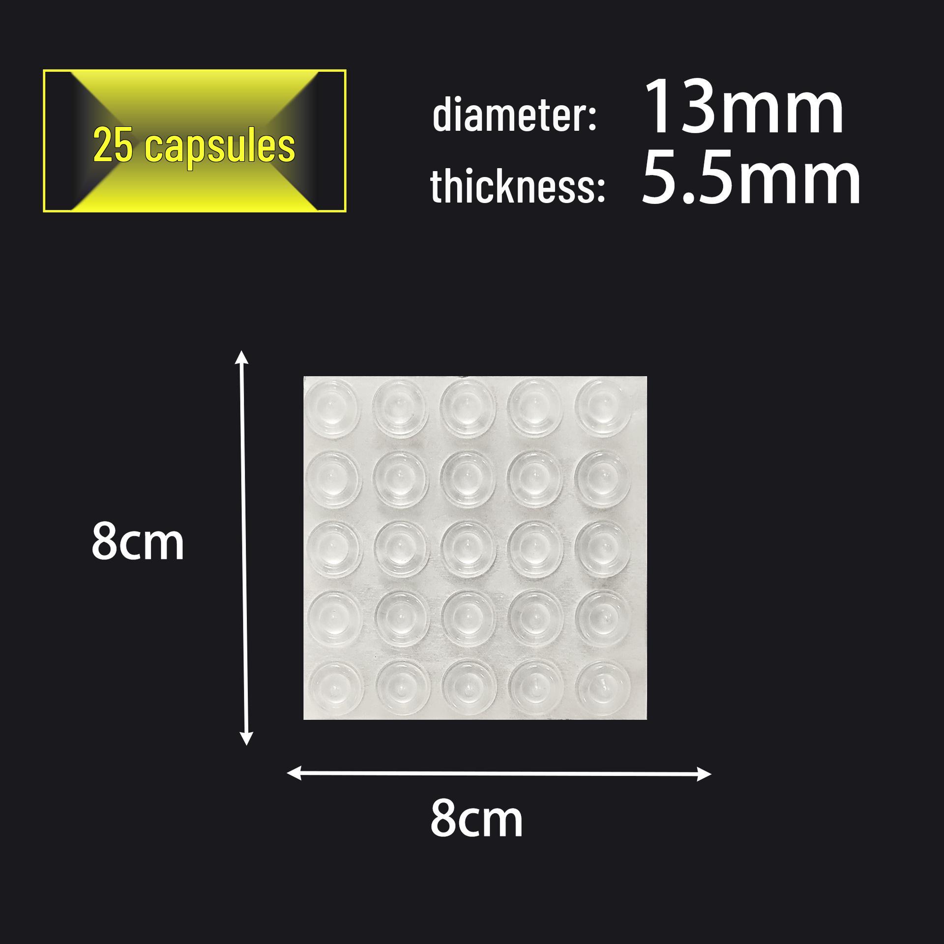 Силиконовая противоударная накладка на ручку двери и стену