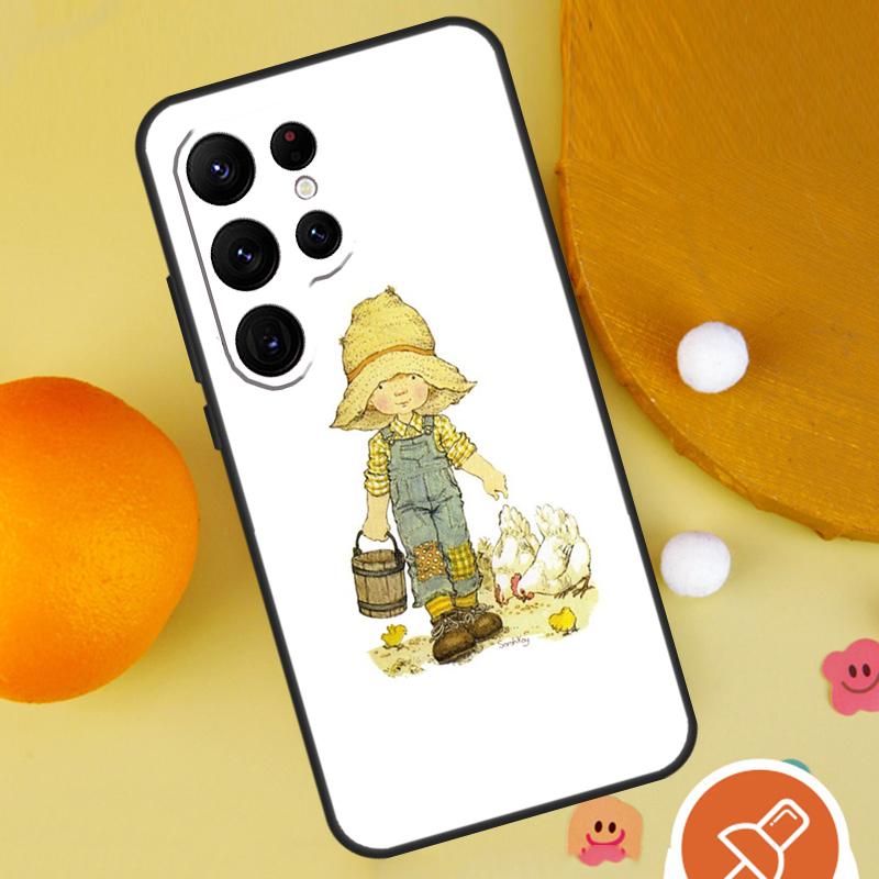 Sarah Kay Handyhülle Für Samsung Galaxy S25 Ultra S23 S22 S21 Ultra S9 S10 S20 Plus S24 FE Funda Hülle