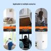 White Custom Self-Defense Door Alarm: Magnetic Anti-Theft Device for Home Security and Emergency Alerts