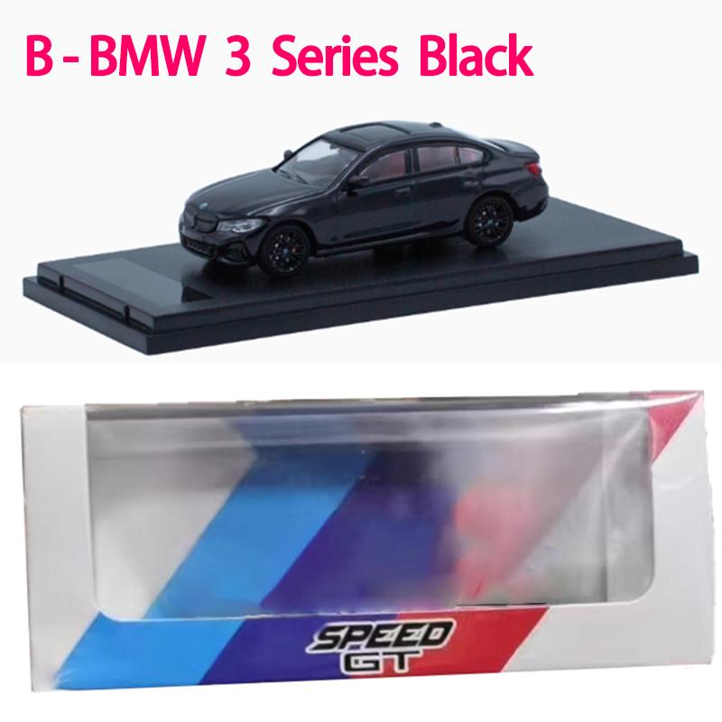 ABY1 SPEED GT 1:64 Scale BMW's 3 Series Alloy Car Model Classic Adult Souvenir Gift Decorations Static Display
