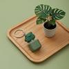 Interactive Sound Light Ring Made From High-toughness Green 5.7 Cm 1 Pc