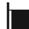 Divisor de Habitación Negro de 6 Piezas 300x180 cm