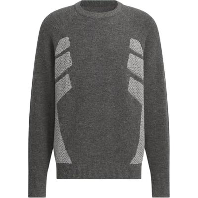 FW24 Fustl Series P Crew 2 Simple Casual Versatile Knit Sweater Men Sweater Dark-Gray JW6683