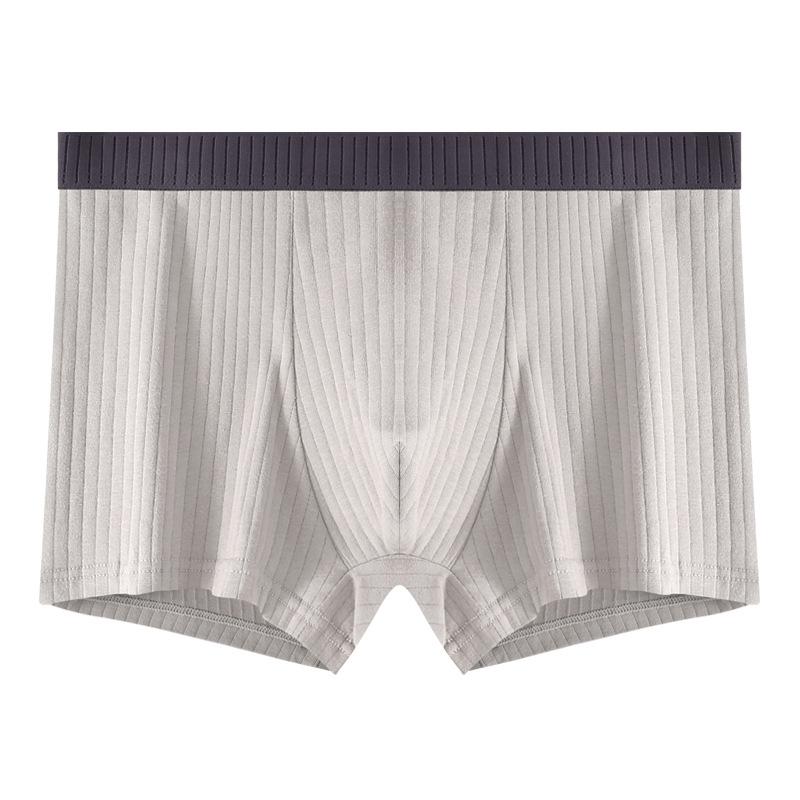 7 PCS Men's Underwear Men's Pure Cotton Four-corner Pants Cotton Antibacterial Crotch Teen Boys Trend Personalized Boxer Shorts