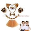 Cute Leopard Ears and Nose Headband Set for Halloween