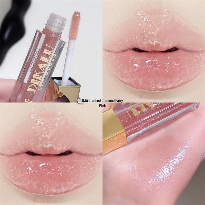 

DIKALU Shimmer Lip Gloss: Hydrating, Plumping, Long-Lasting, Moisturizing Gloss with a Watery Finish.