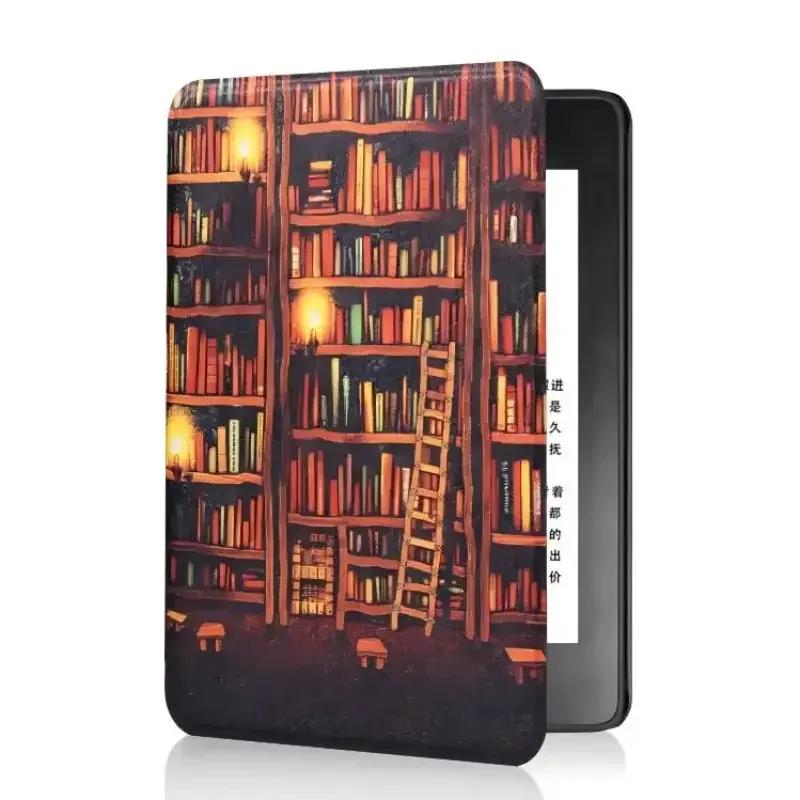 For Kindle Colorsoft Signature Edition 1st Generation Case 7 inch 2025 Leather Case Auto Sleep Cover Paperwhite 12th Gen Funda