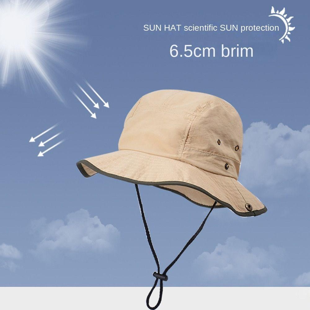 

Thin Breathable Children Cap Large Brim Sun Hats Outdoor Visors Caps