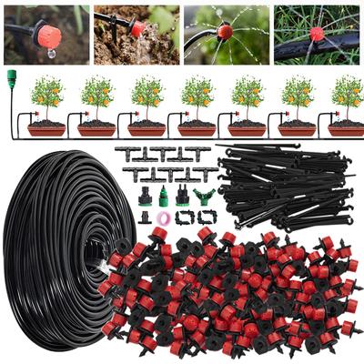 10M/20M/30M Sistem de irigare prin picurare DIY Set de dispozitive de duze de udare automate pentru seră Bonsai Kit de irigare prin picurare în ghiveci