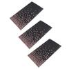 3pcs Plastic Tablecloth Waterproof Oil Proof Reusable Table Cover Rectangle Dot Pattern Table Cloth for Banquets Picnics Party