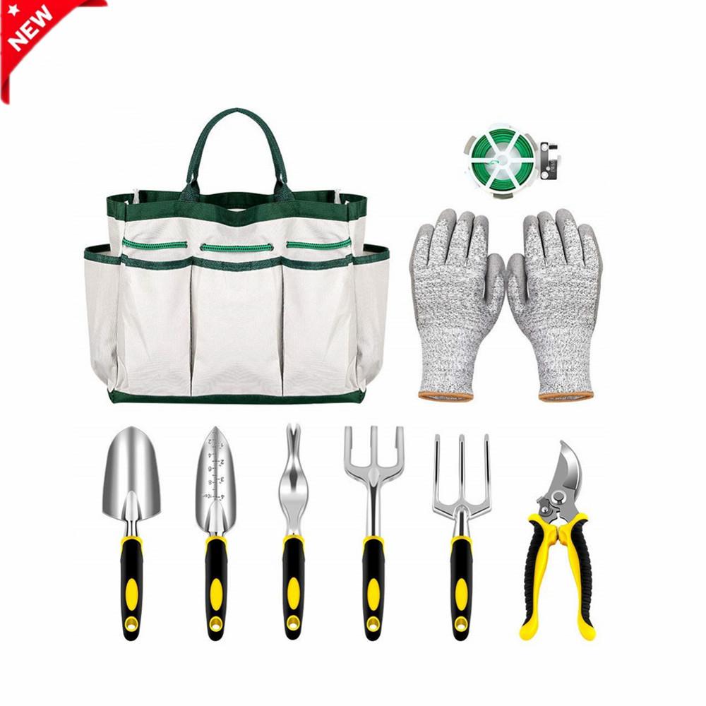 HGT06A Garden Tool Good Price, Grass Rake Garden Tool for Garden Outdoor, Garden Tool Kit Manufacturer China (White,Garden Tool Kits&800)