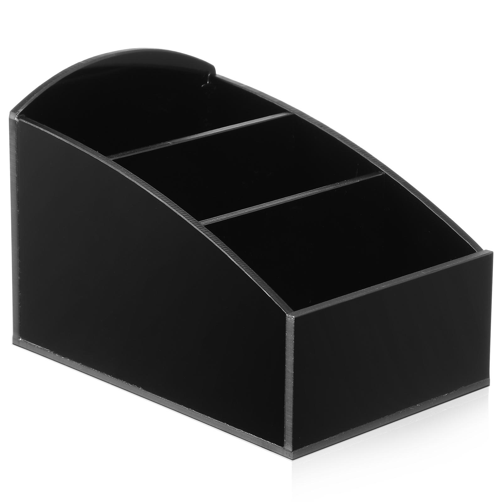

Коробка для хранения кофейных капсул, органайзер для чашек, подставка для станций, сахарница, акриловый держатель для чая на прилавке отеля, офисные принадлежности чёрный