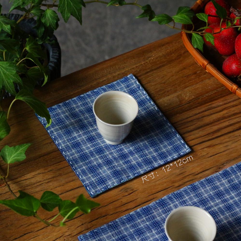 Handmade Vintage Coarse Cloth Tea Mat - Chinese Zen Style