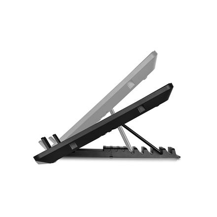 Deepcool | U-Pal | Notebook stand-cooler up to 19" | Black