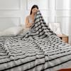 Soft Flannel Throw Blanket Lightweight Warm Bed Blanket For Bedroom Couch