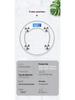 USB Rechargeable Precision Bathroom Scale for Women - Round Household Body Weight Scale
