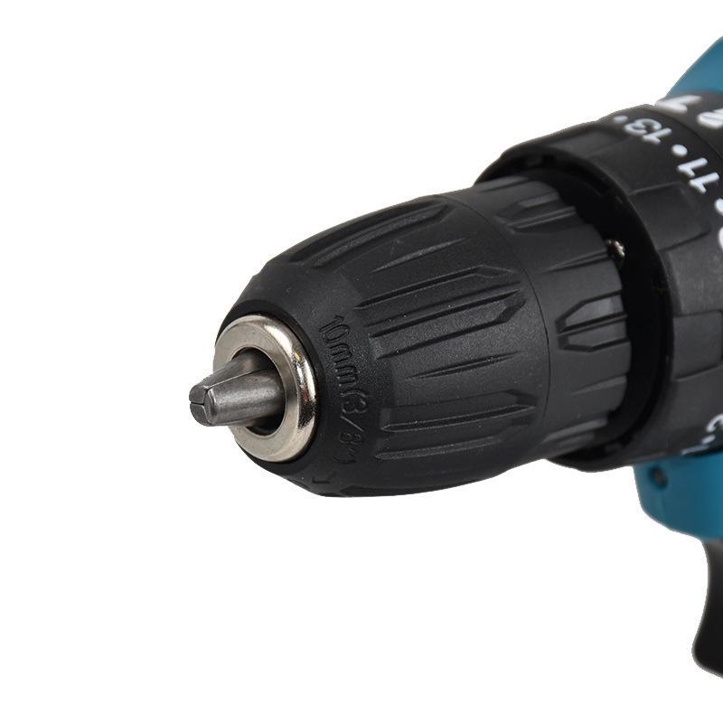Dual-Speed Electric Impact Screwdriver & Drill with Rechargeable Lithium Battery