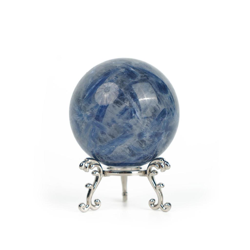 Cross-border Natural Crystal Ball with Multi-Gem Raw Stone Polished for Home Office Feng Shui Decor.