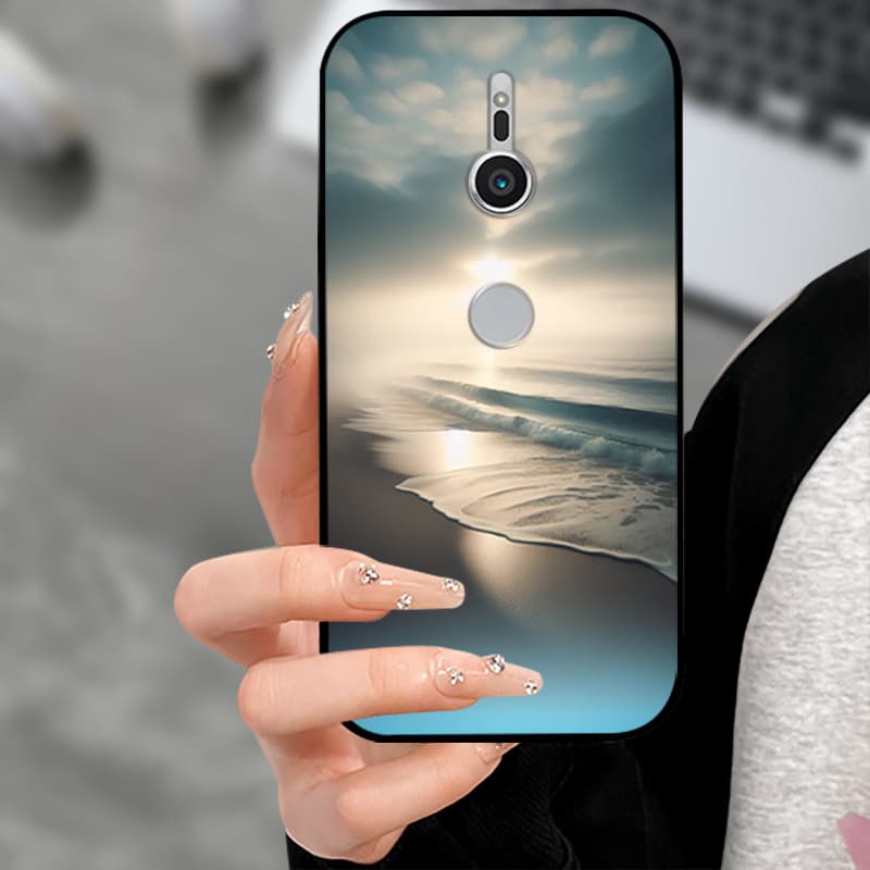 For Sony Xperia XZ2 XZ 4 2 1  Soft Silicone Black Back Shell Phone Cover For Sony XZ1 XZ2 XZ4 Funda Coque Shockproof Cases