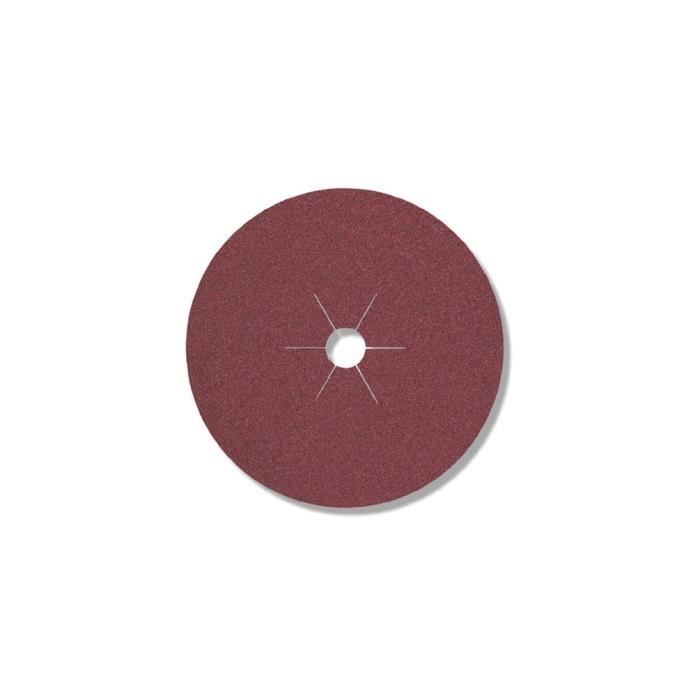 Disques fibres - KLINGSPOR - CS 561 D - 125 x 22 mm - Corindon - Gr 40
