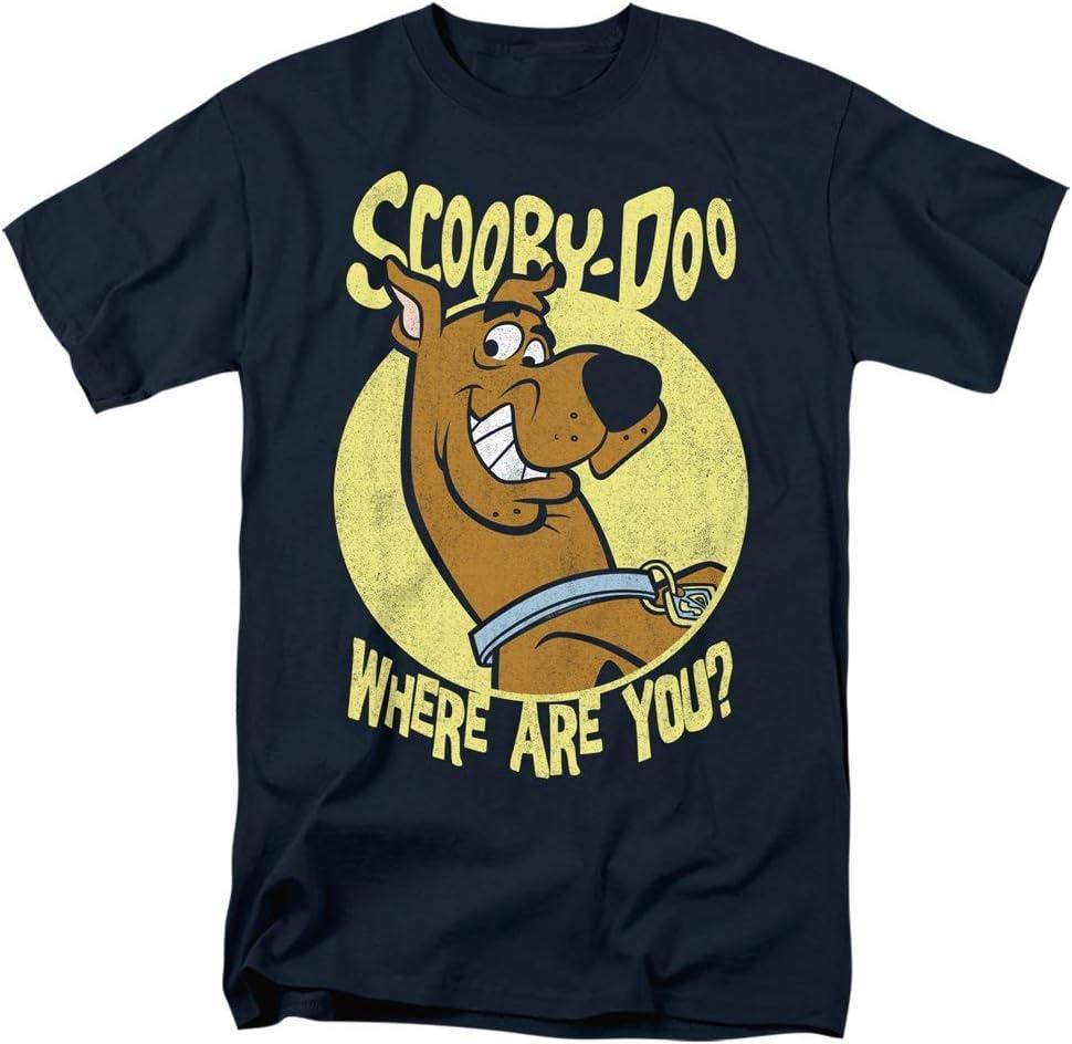 Scooby Doo T-shirt Waar ben je Marine Blauw T-shirt