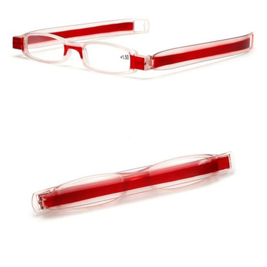 Lightweight 360 Degree Rotation Presbyopic Foldable Reading Glasses Eyewear
