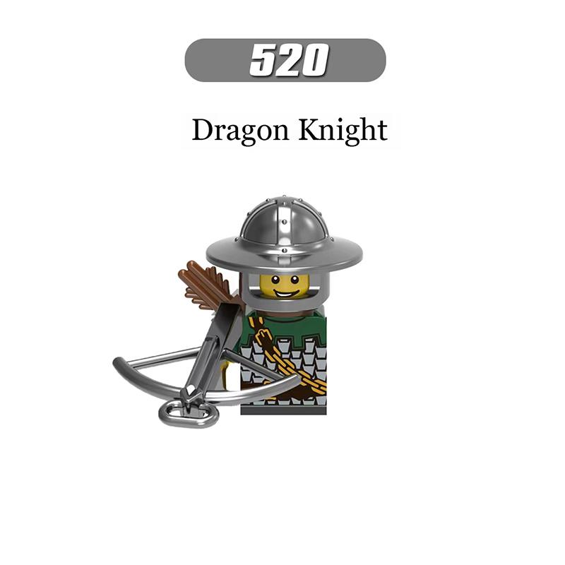 Mittelalterliche Ritter Serie Figuren Bausteine Krieger Soldaten Wachen Löwenherz Krankenhaus Deutscher Ritter Schlacht Hirte Kindergeschenk