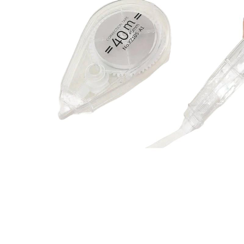 Silent Large Capacity Erasable Correction Tape - Little Red Book Design for Students