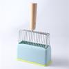 Cat Litter Scoop Set Long Handle Sifting Litter Box Scoop with Stand Pet Shovel for Kitty Waste Cat Toilet Cleaning Tools