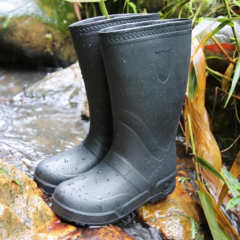USUN Long Waterproof Work Rain Boots