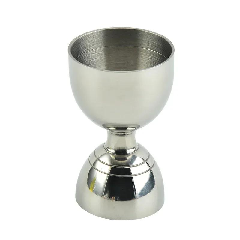 

1 Pc Cocktail Bar Jigger Stainless Steel Jigger Double Spirit Measuring Cup For Home Bar Party Bar Accessories Club серебряный