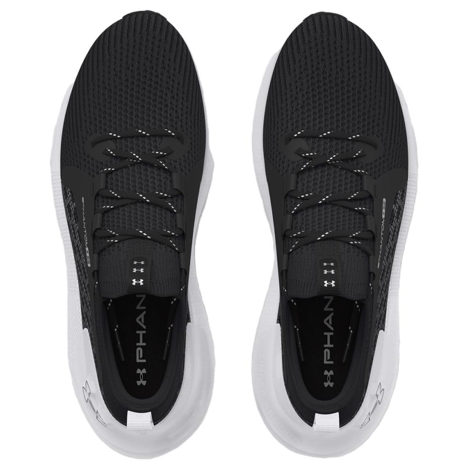 Under Armour HOVR Phantom 3 SE Reflect Black Reflective Unisex Sneakers White 3027154-002
