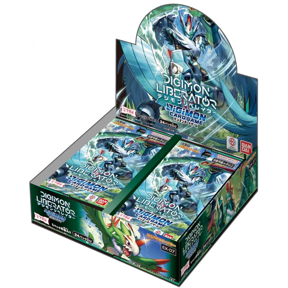 

BANDAI Digimon Card Game Дополнительный усилитель Digimon Liberator [EX-07] (BOX) 24 упаковки