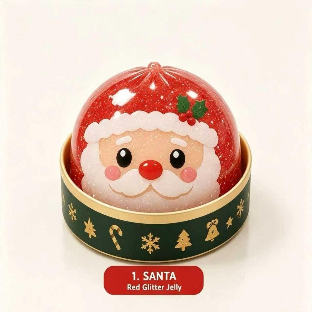 Santa Reindeer Snowman Dumpling Squishies Stress Relief Fidget Toy Christmas Holiday Party