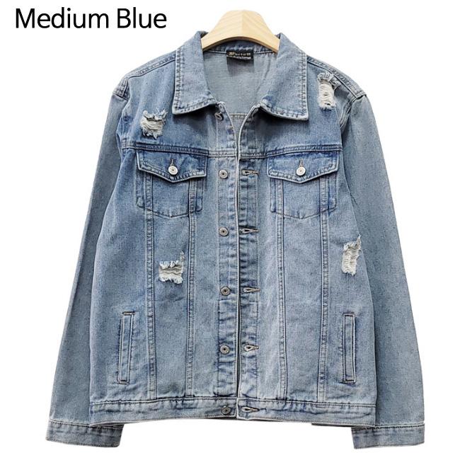 Jeans Jacket for Women Vintage Mood Denim Jacket Date Outfits Korea Fashion