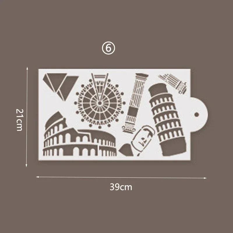 New Fondant Stencils Lace Flower Spike Sugar Sieve Mold Cake Stamp Embossing Mold Wedding Cake Stencil Edge Decor Baking Tools