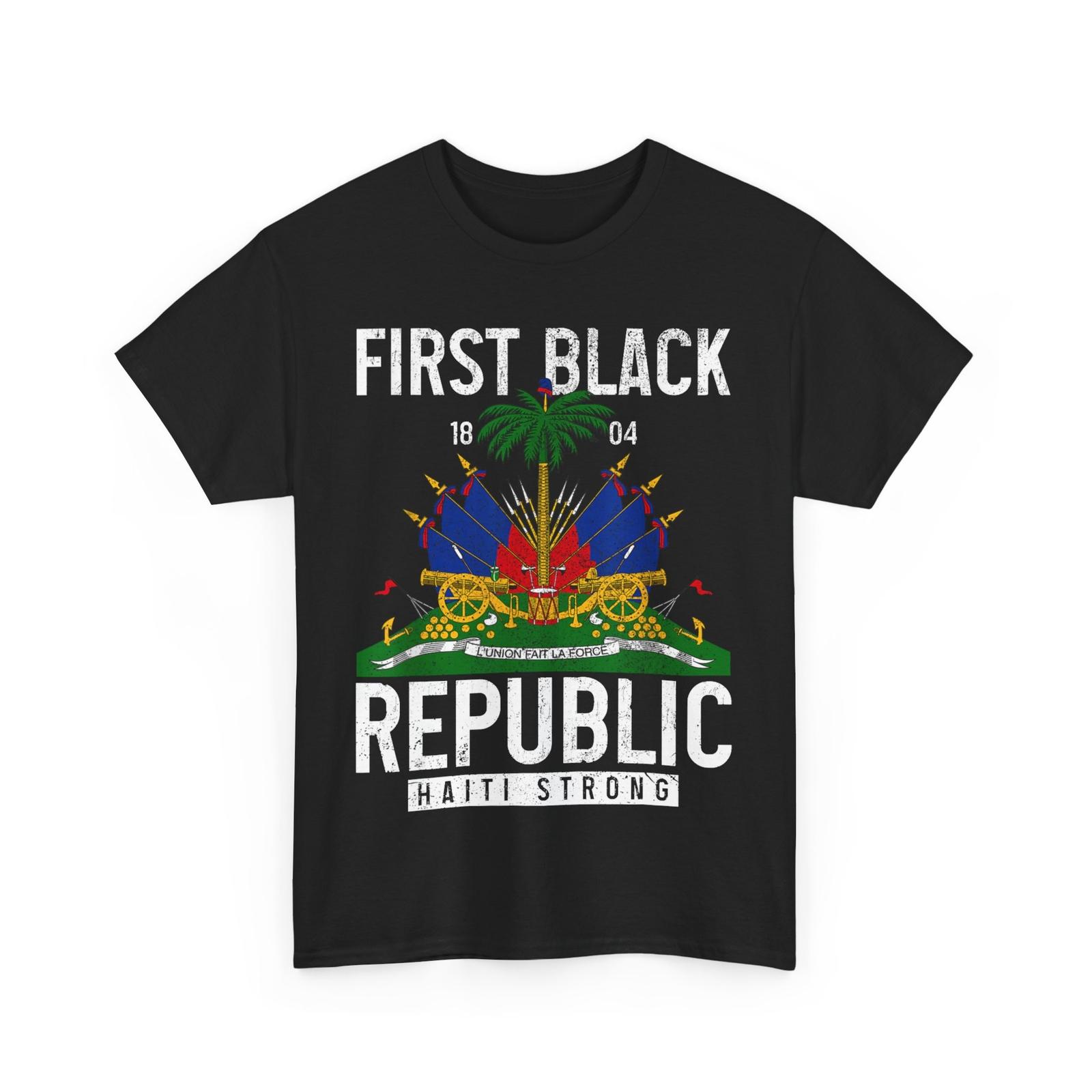 Haiti T-Shirt, Haitian Flag Day Women Men Proud T-Shirt S