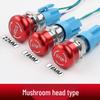 22mm Waterproof Mushroom Head Emergency Stop Push Button Switch