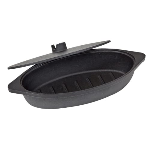 Ikenaga Iron Works Grill Pan, Oven Pan, Induction Compatible, Baked Sweet Potatoes, Fish Grill