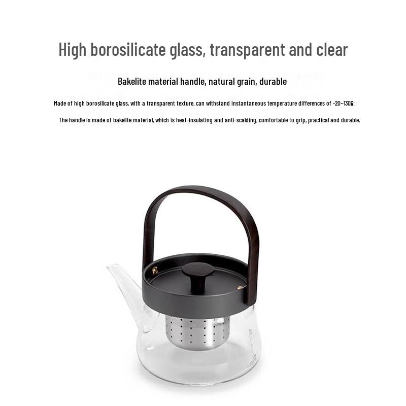 Nanshan Heat-Resistant Glass Boiling Teapot