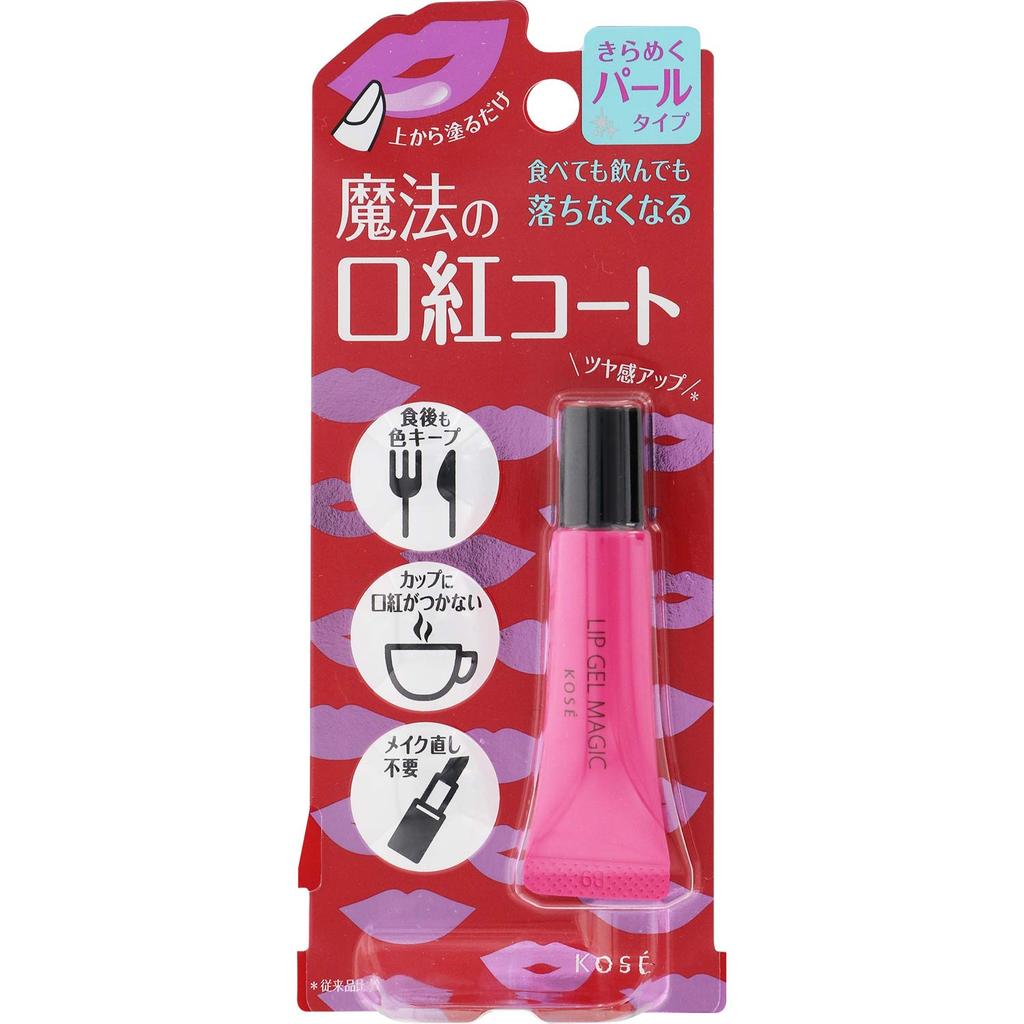 Kose Cosmetics Lip Gel Magic EX Unscented 6g (Pearl Type) (x 1)
