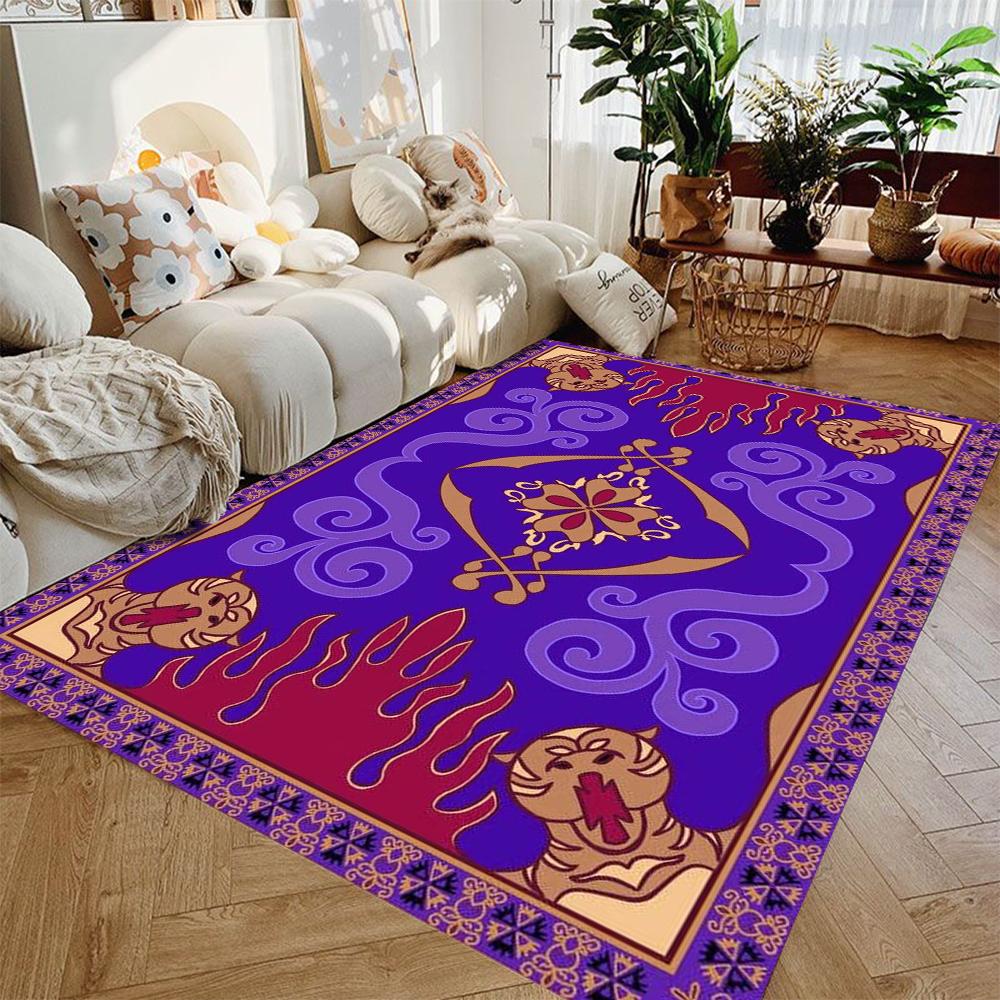 Aladdin Carpet for Living Room Home Decorations Sofa Table Large Area Rugs Bedroom Bedside Non-slip Floor Mat Bathroom Door Mat