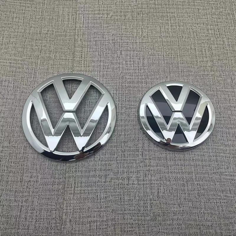 

2pcs Replacement Badge For Golf 7 MK7 2014 2015 2017 2016 Car Front Bonnet Grill Rear Trunk Emblem Logo Replacement Badge