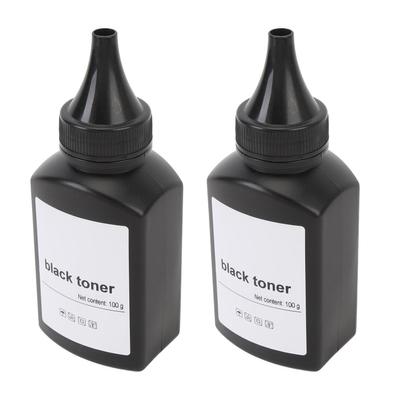 2 Pcs Toner Refill 200g Black Toner Refill Powder for 1610 M2070 4321 3110 3200 PE220 PE120 3150