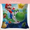 Super Bros Mario Pillow Cover Car Home Living Room Sofa Bedroom Cover Cushion