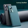 Für Xiaomi 12 Hülle Mi 12 Pro Stilvolles Schlichtes Leder Cover 12X Luxuriöser Weicher TPU Stoßfänger Stoßfest Für Twelve Pr O Kamera Schutz